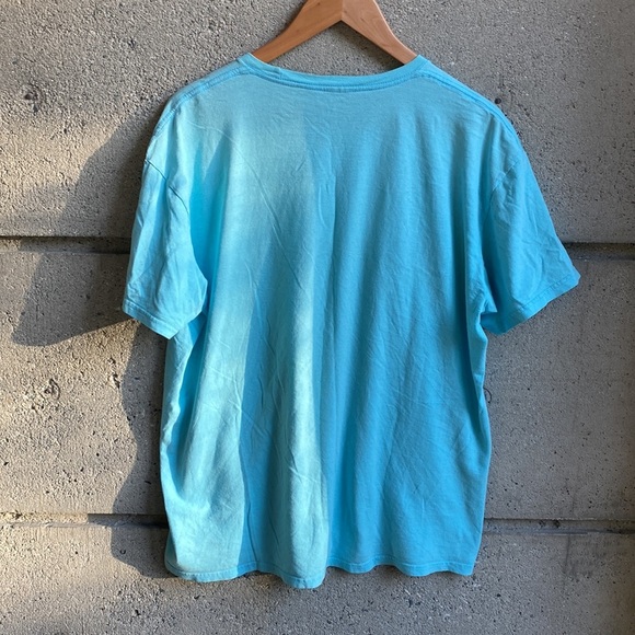 Quiksilver Bright Blue Classic Logo Tee from Maui - Picture 6 of 6